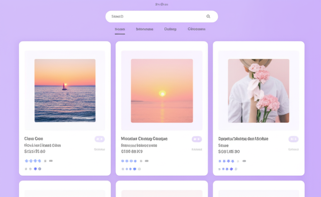 Website mockup